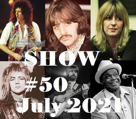 Show #50 This show will celebrate the birthdays of Screamin’ Jay Hawkins, Linda Rondstadt, Robbie Robertson, Roy Bittan, Dan Akroyd, Cheech Marin, Bernie Leadon, Jaimoe, Stewart Copeland, Sandy West, Kim Shattuck, Bob Casale, Marky Ramone, Chris Cornell, Joe Satriani, Christine McVie, Ringo Starr, Roger McGuinn, Howie Epstien, Brian May, Roger Taylor, Mitch Mitchell, Ian Stewart, Willie Dixon and more.